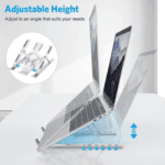 Portable Aluminium Laptop Stand/ Folding Laptop Stand - Image 2