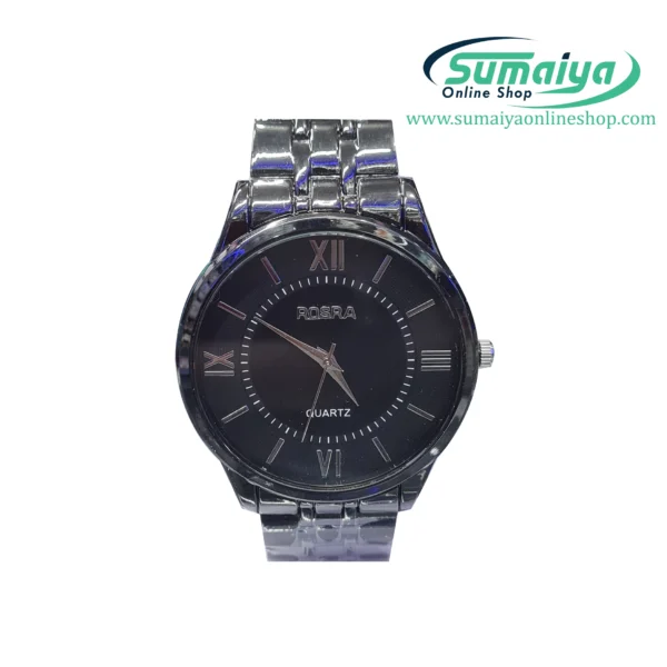 Steeliness Steel Watch for Mens black