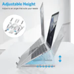 Portable Aluminium Laptop Stand/ Folding Laptop Stand - Image 2